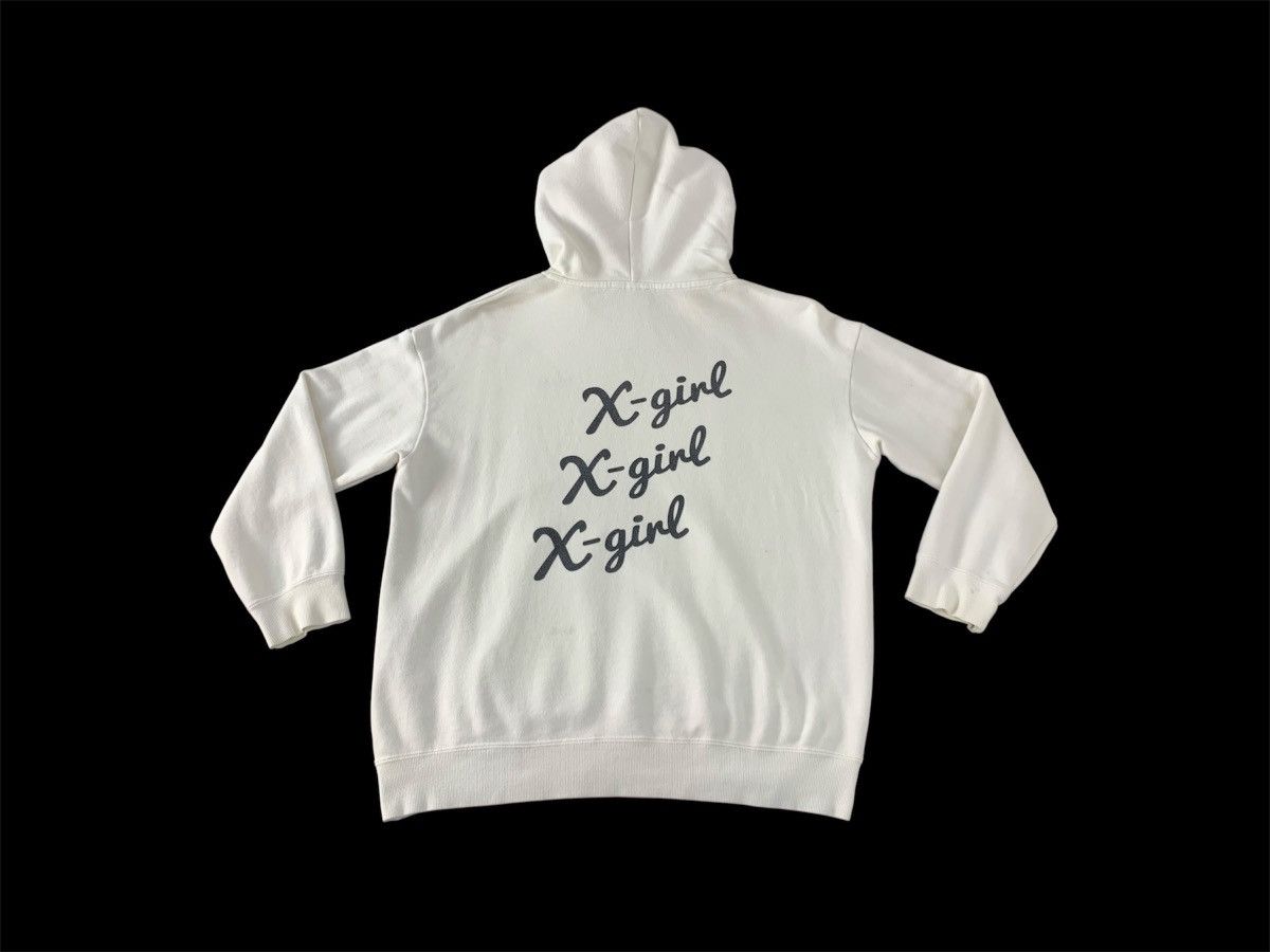 X-Girl Hype Japanese Brand X-Girl Hoodies Big Logo Sweatshirt Size XL / US 12-14 / IT 48-50 - 2 Thumbnail