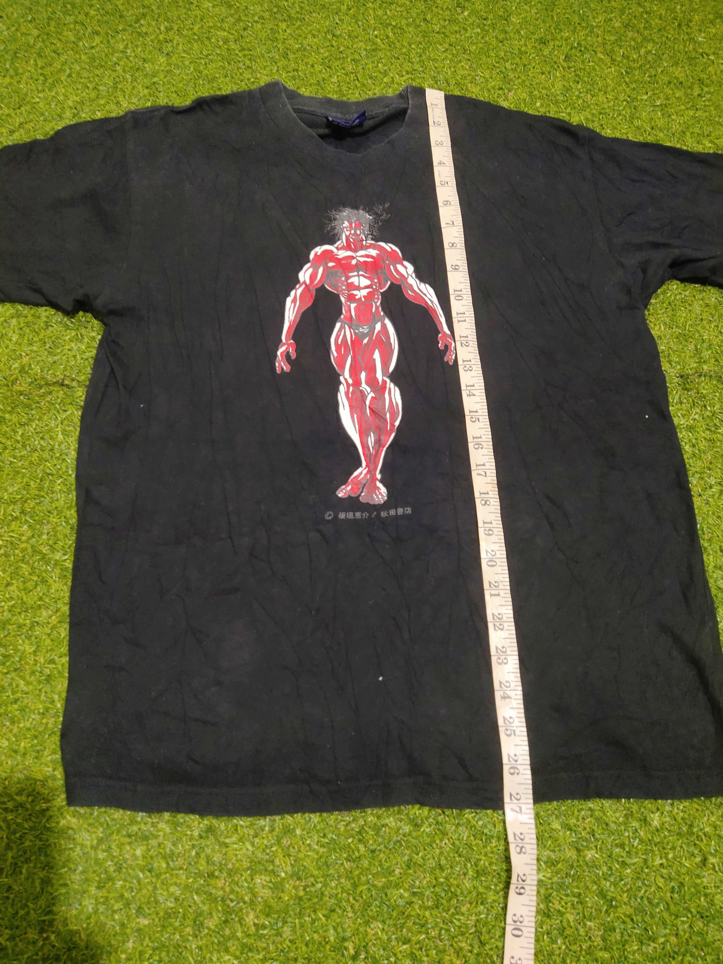 Anime VINTAGE RARE BAKI THE GRAPPLER YUJIRO HANMA ANIME MOVIE Size US L / EU 52-54 / 3 - 5 Thumbnail