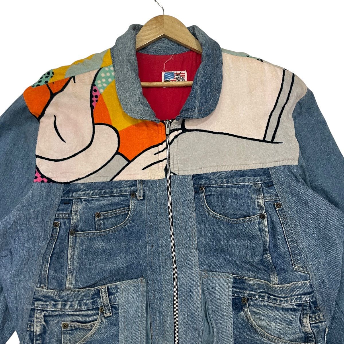 Cartoon Network Vintage 90s Looney Tunes Warne Bros Race Denim Size US XL / EU 56 / 4 - 4 Thumbnail