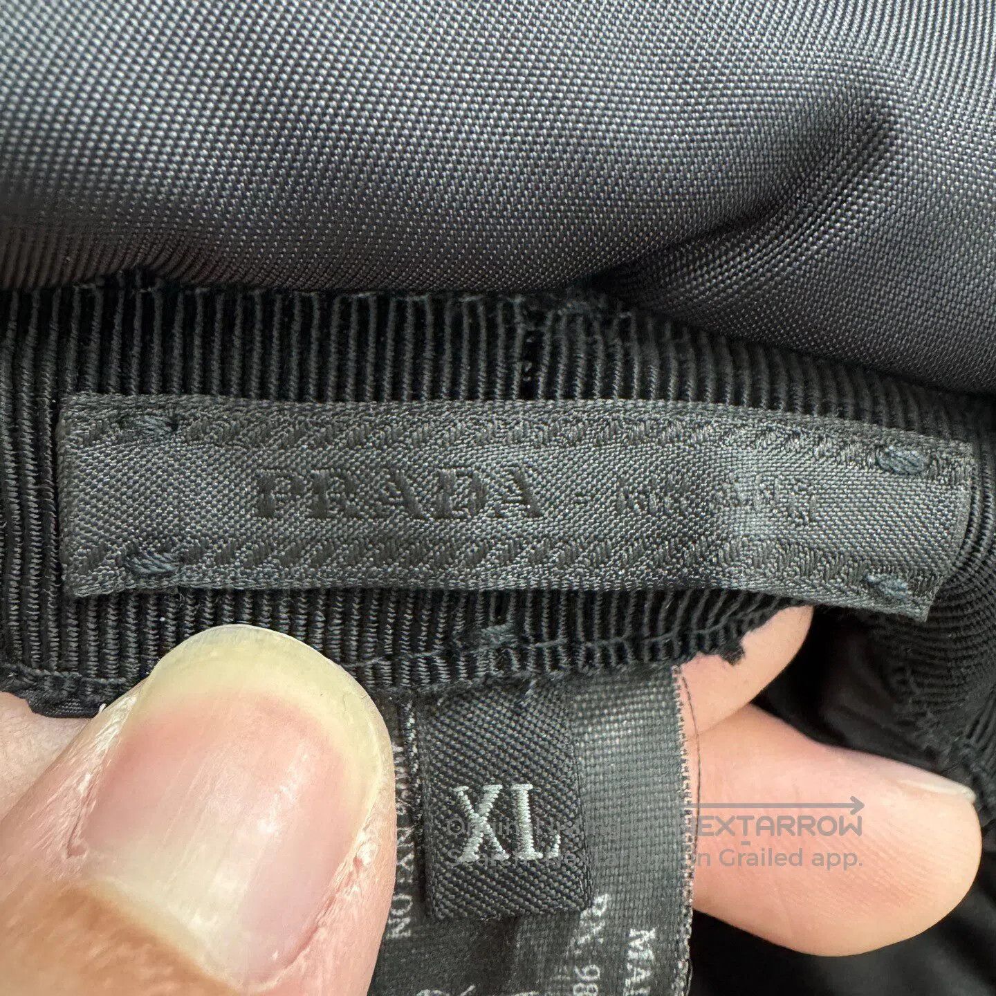 Prada Prada Logo: Nylon Lei Feng Hat| Size ONE SIZE - 6 Thumbnail