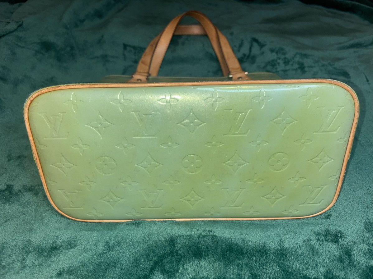 Louis Vuitton Louis Vuitton Green Monogram Vernis Houston Hand Bag Size ONE SIZE - 2 Thumbnail