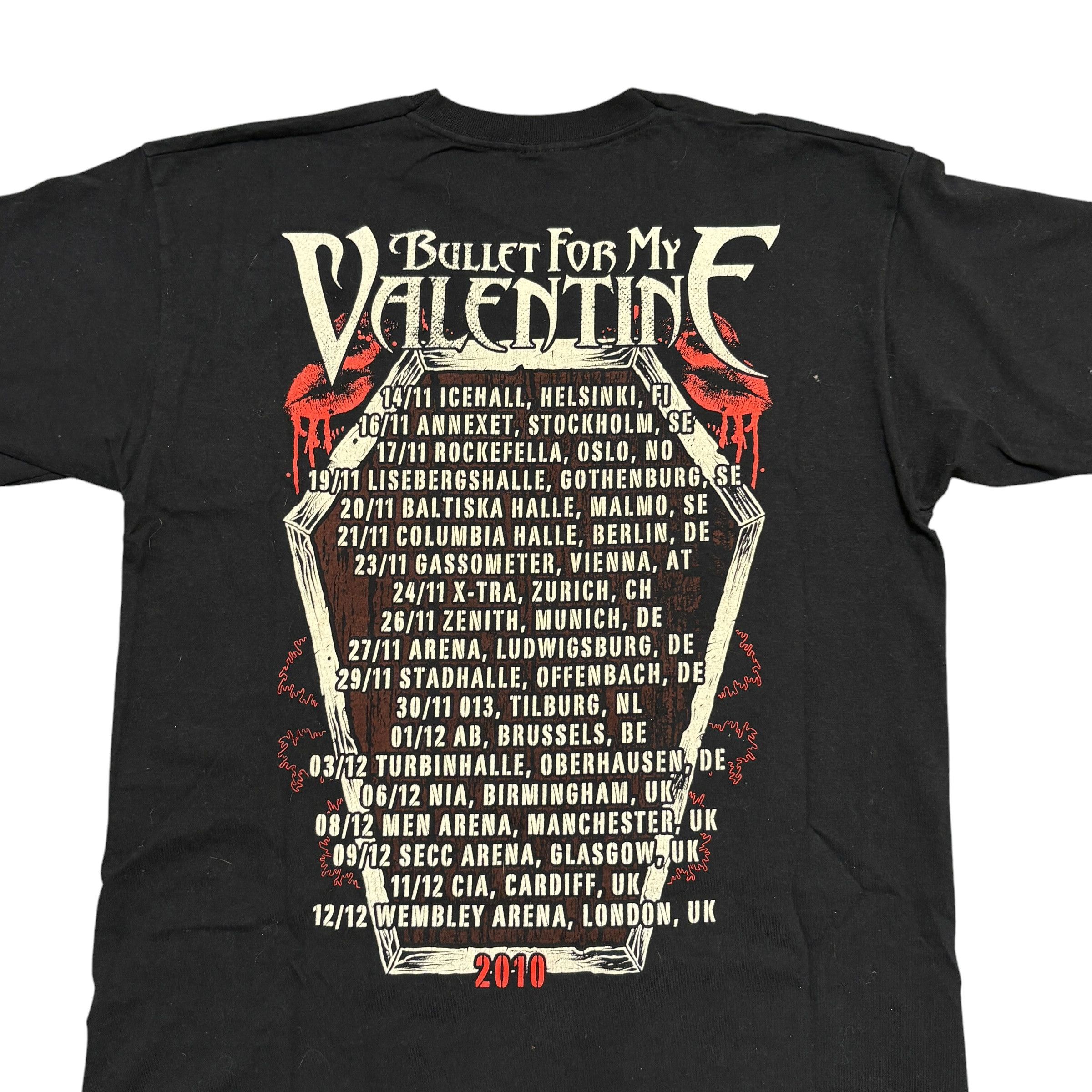 Band Tees Vintage Bullet For My Valentine Shirt Y2K Metalcore Band Tee Size US L / EU 52-54 / 3 - 11 Thumbnail