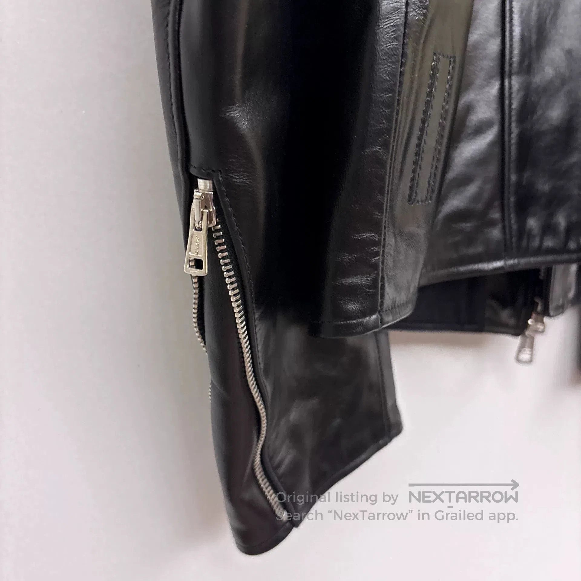 Our Legacy OUR LEGACY Leather Biker Jacket. Size US L / EU 52-54 / 3 - 7 Thumbnail