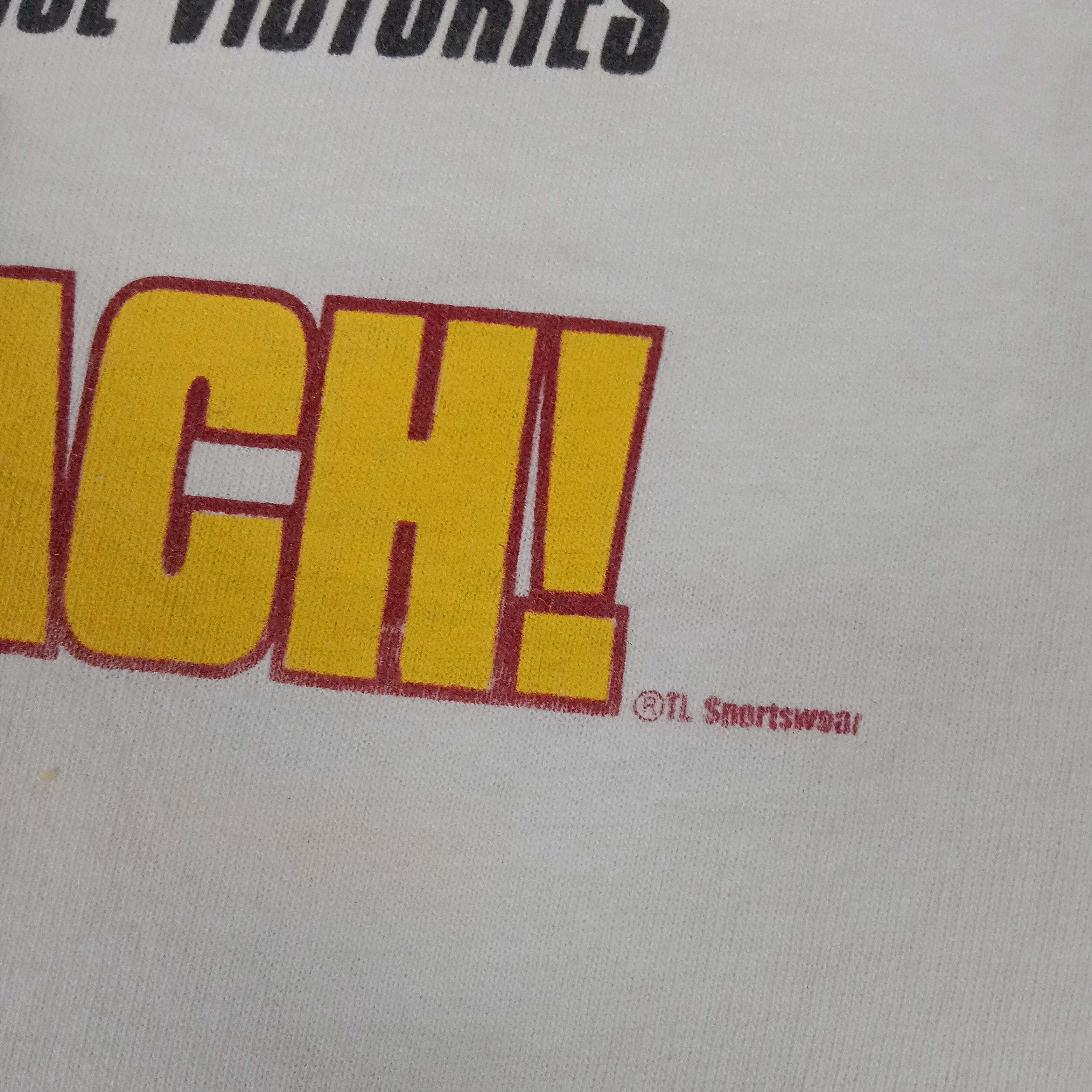 NFL × Vintage Boby Bowben 300 Victories Football Coach Tshirt Size US M / EU 48-50 / 2 - 7 Thumbnail