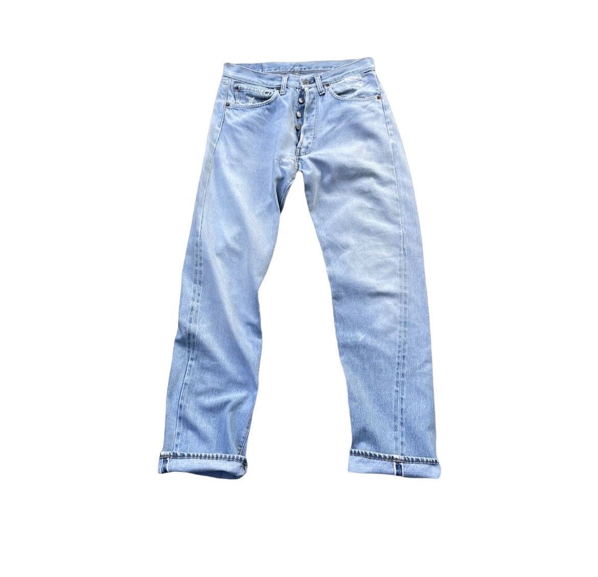 Rare Levi’s 501 e 1980 Usa Vintage Aging Distressed Rework