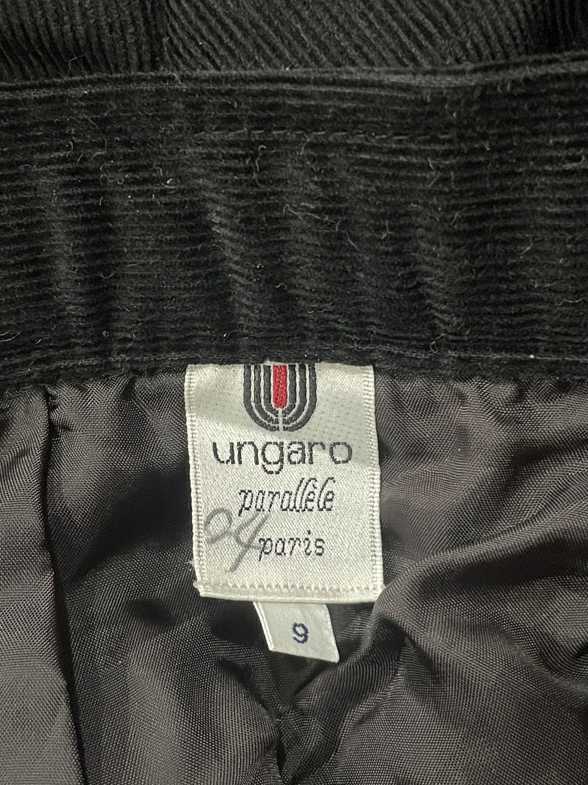 Ungaro Paris Ungaro Paris Parallele Black Midi Skirt Size 36" / US 14 / IT 50 - 3 Thumbnail