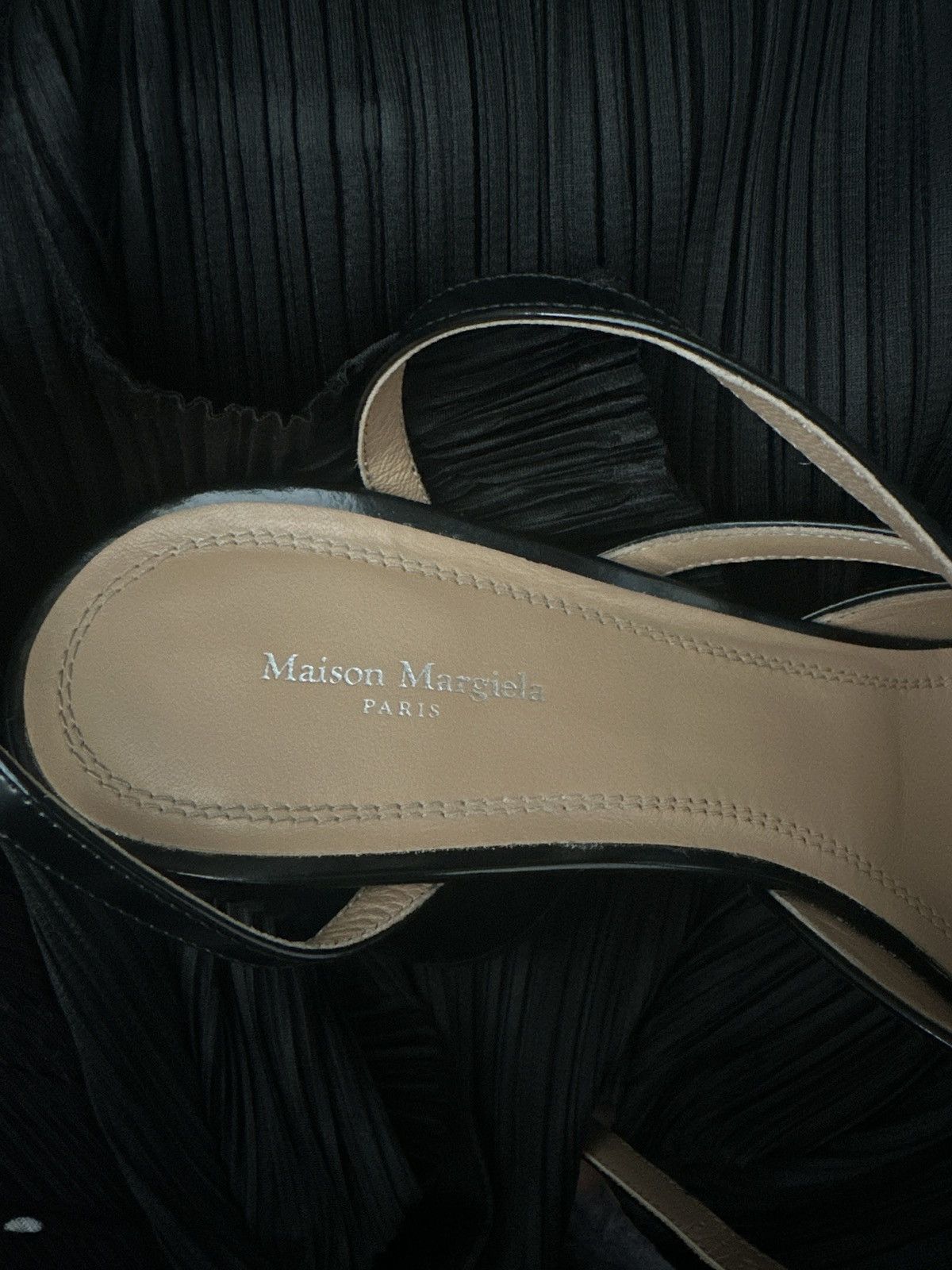 Designer × Maison Margiela Maison Margiela 80mm Tabi sandal pumps Size US 10 / IT 40 - 8 Thumbnail
