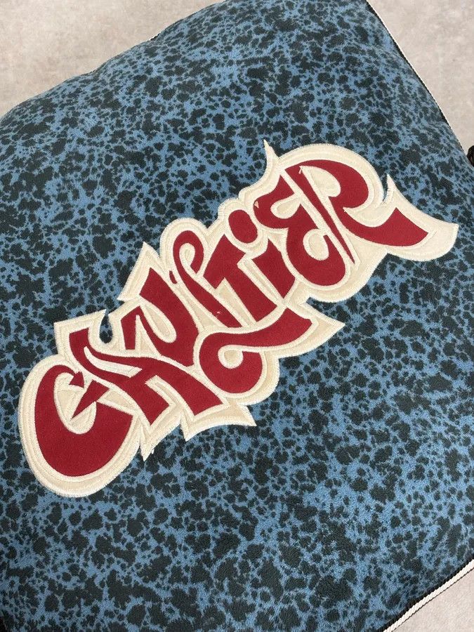 Jean Paul Gaultier Jean Paul Gaultier Rochebobois Leopard Logo Pillow Size ONE SIZE - 3 Thumbnail