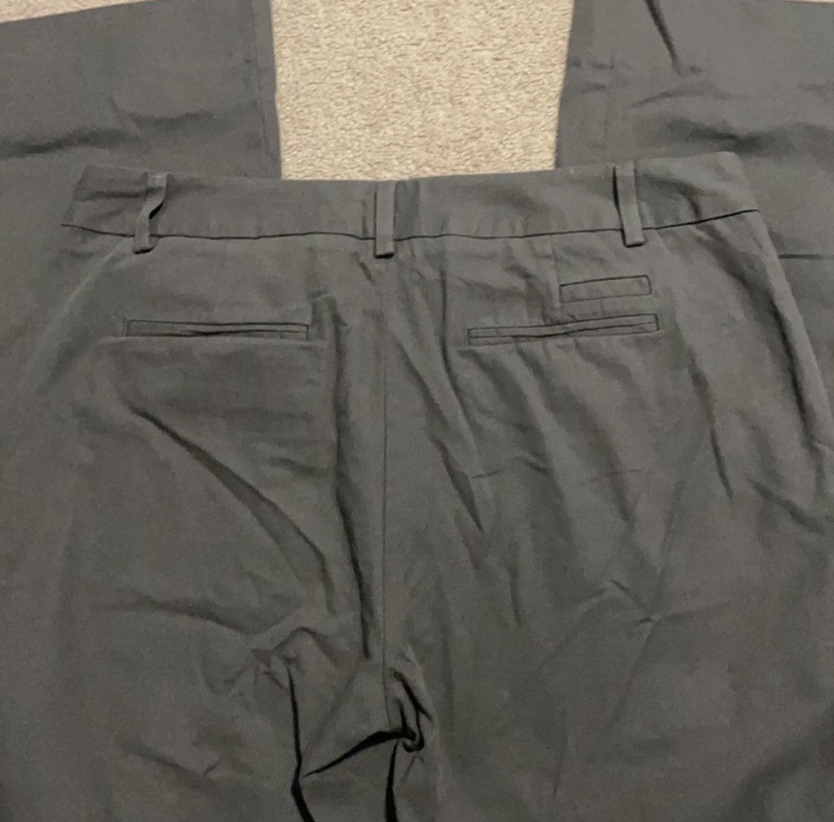 Gap GAP Grey Straight Leg Pants Size 27" / US 4 / IT 40 - 5 Thumbnail