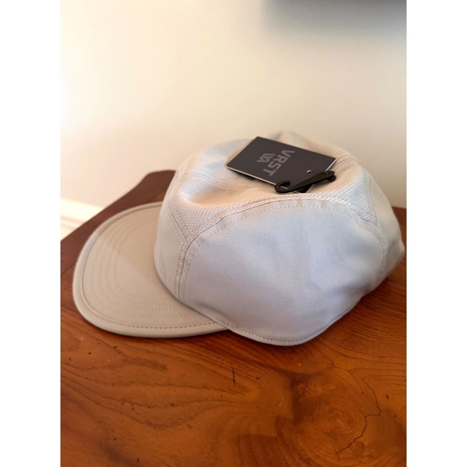 Vintage VRST Hat Cap Men's Gray Adjustable Breathable 5 Panel Enthusiast NWT NEW Size ONE SIZE - 2 Thumbnail