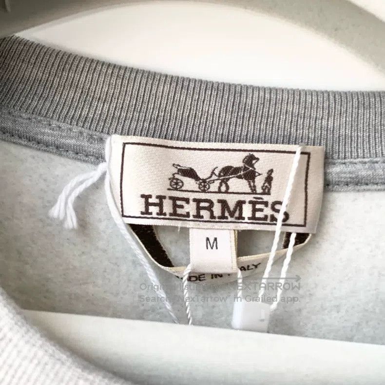 Hermes Hermes Gray men's hoodie Size US M / EU 48-50 / 2 - 5 Thumbnail