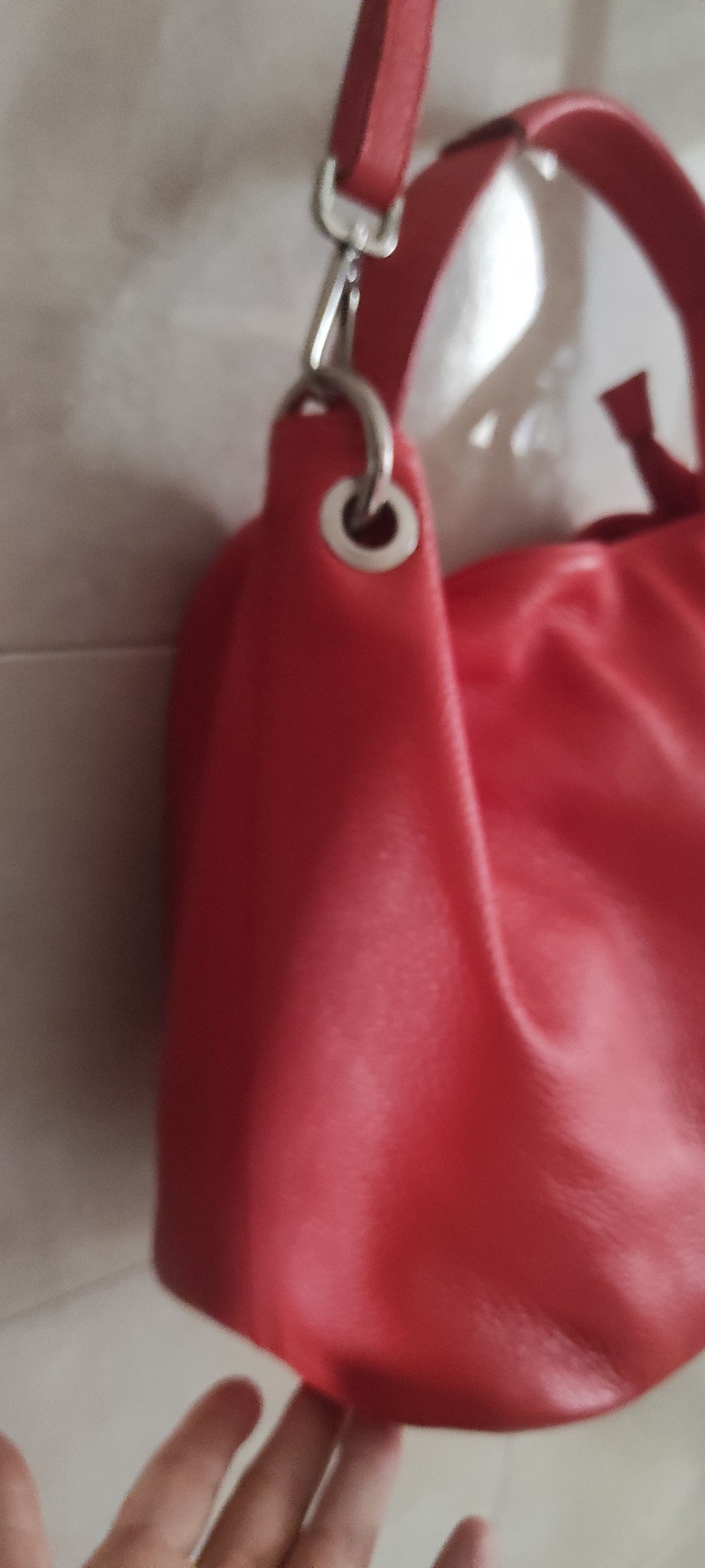 Leather Pelletteria Veneta Made in Italy Women's Orange Leather Bag Size ONE SIZE - 5 Thumbnail