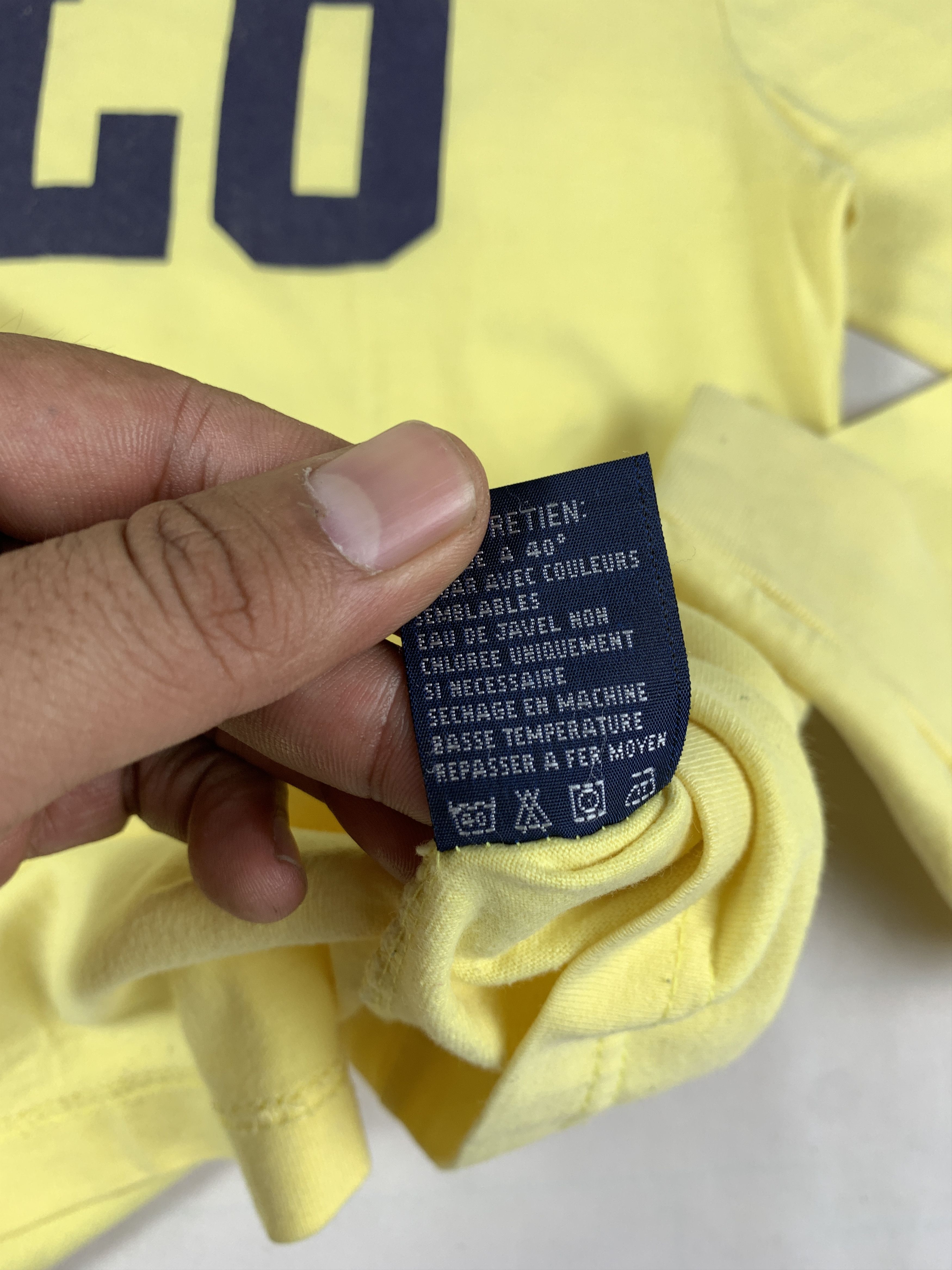 Polo Ralph Lauren 1990s Polo by Ralph Lauren Spell Out Tee (M) Size M / US 6-8 / IT 42-44 - 10 Thumbnail
