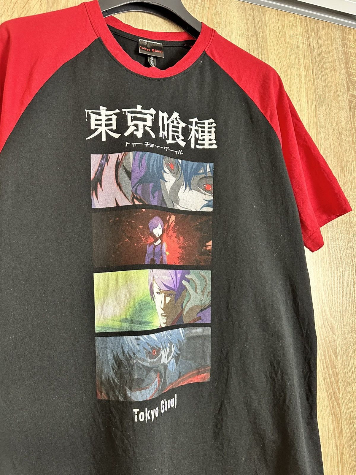 Anime 🔥 Rare Animagic Tokyo Ghoul Kaneki Anime Manga T shirt L Y2K Size US L / EU 52-54 / 3 - 2 Thumbnail