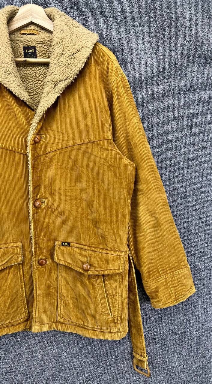 Lee Vintage Lee Corduroy Sherpa Trench Coat Jacket Size US M / EU 48-50 / 2 - 4 Thumbnail