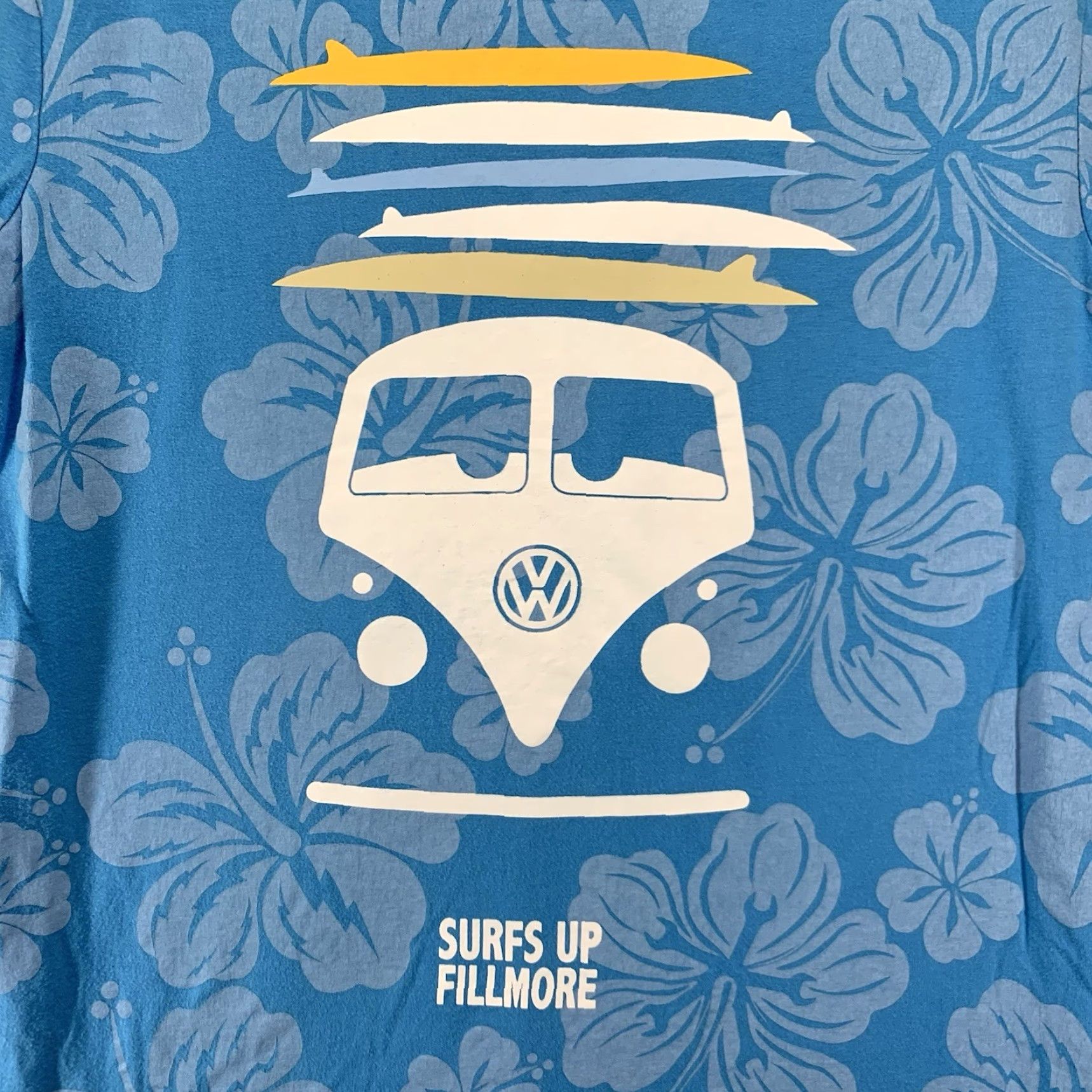 Disney Disney Cars Fillmore Graphic T-Shirt Men Women All Over Hibiscus Print Cotton Small Size US S / EU 44-46 / 1 - 3 Thumbnail