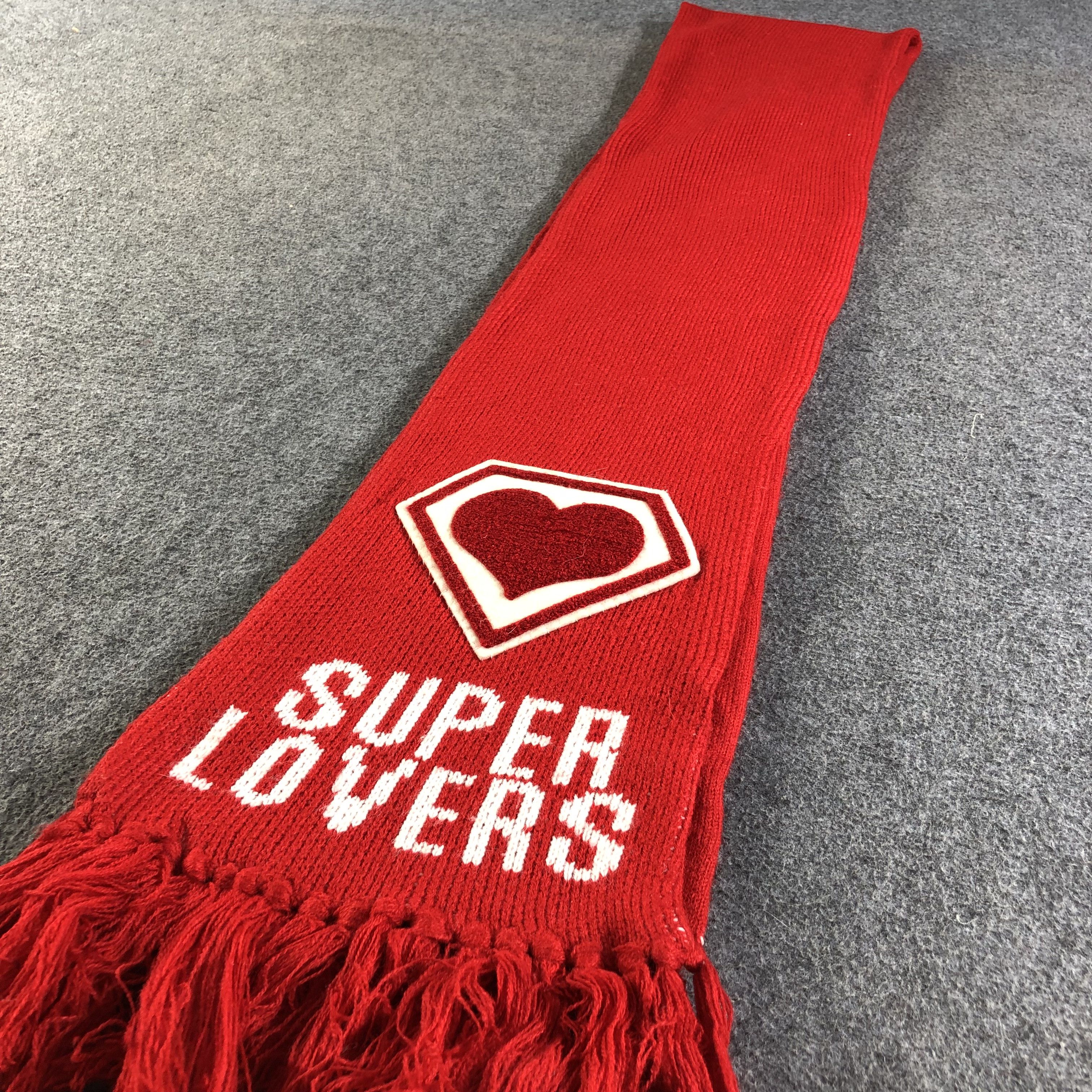 Vintage Super Lovers Scarf Muffler V1882 Size ONE SIZE - 2 Thumbnail