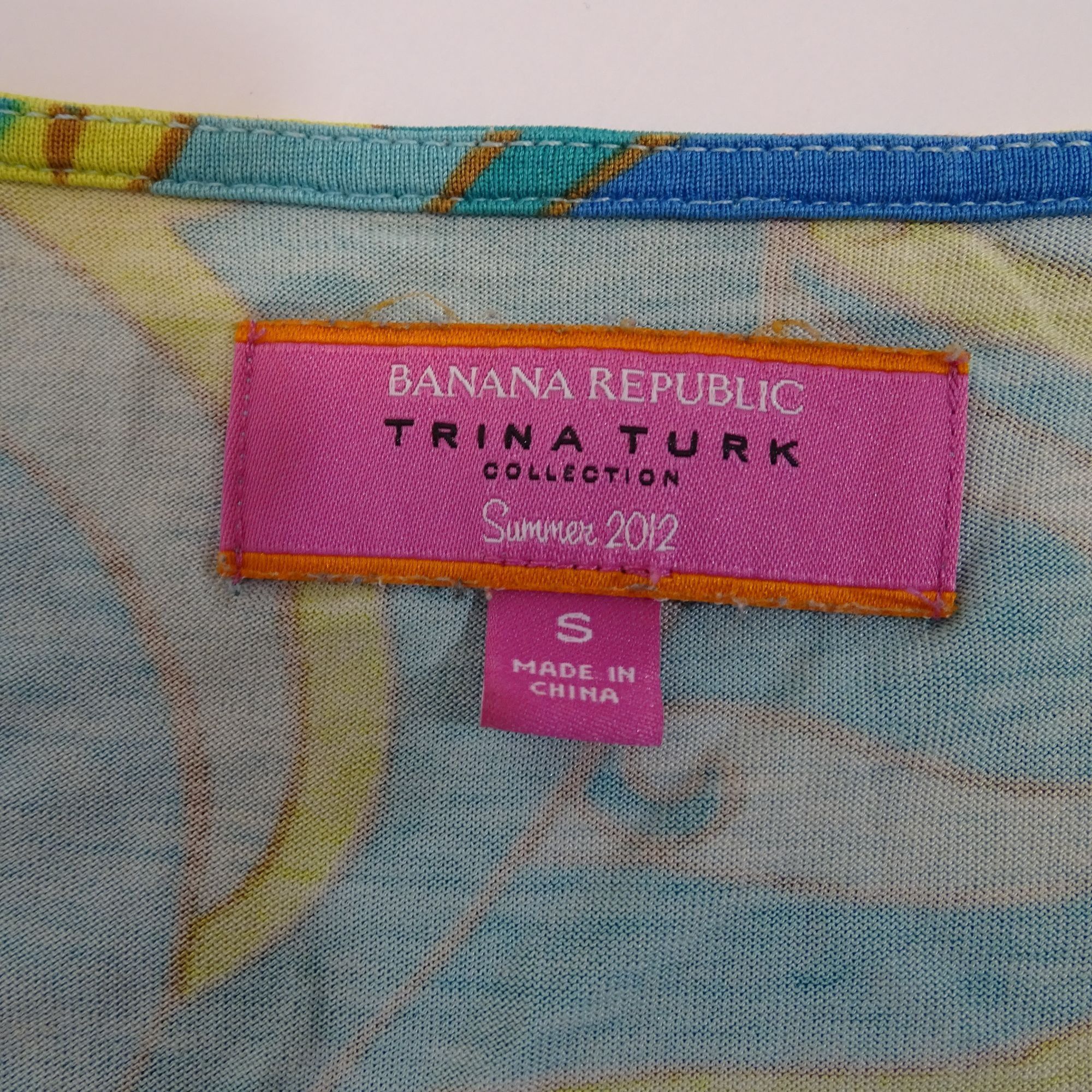 Banana Republic Banana Republic Trina Turk Dress Silk Retro Cowl Neck Size S Size S / US 4 / IT 40 - 5 Thumbnail