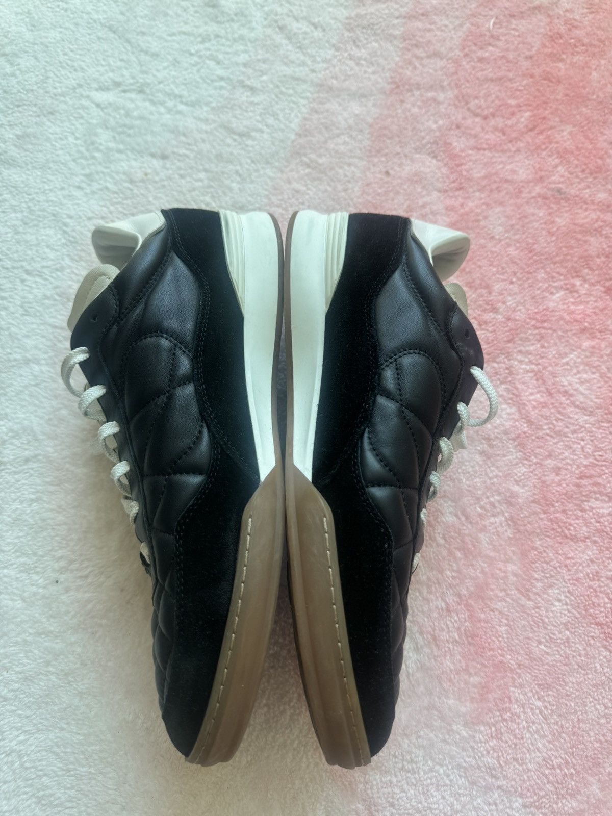 Chanel chanel Leather trainer shoes Size US 11 / EU 44 - 4 Thumbnail