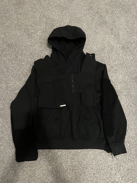 C2h4 C2H4 Post Human Era Trailblazer Deconstructed Hoodie Grailed