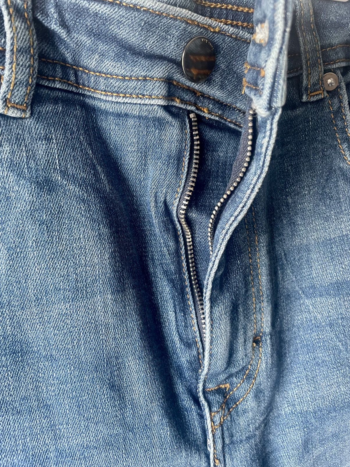 Zara Zara Distressed Denim Jeans Light Wash Slim Fit Size 32 Size US 32 / EU 48 - 6 Thumbnail