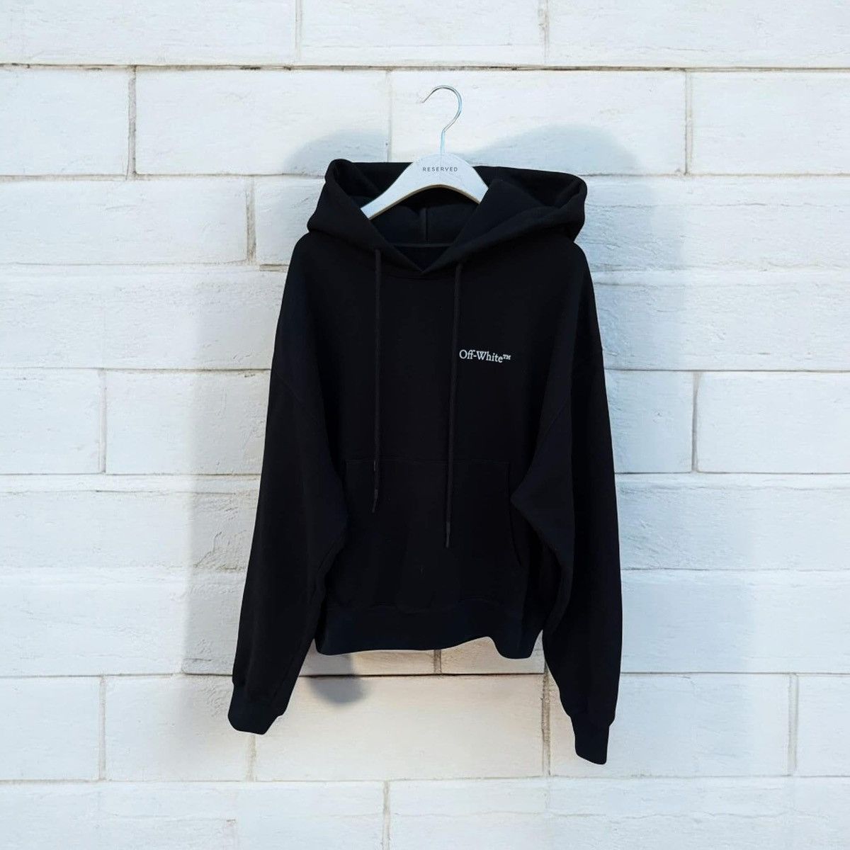 Off-White Off-White „Drawstring Caravaggio ” Black Hoodie. Size US M / EU 48-50 / 2 - 1 Thumbnail