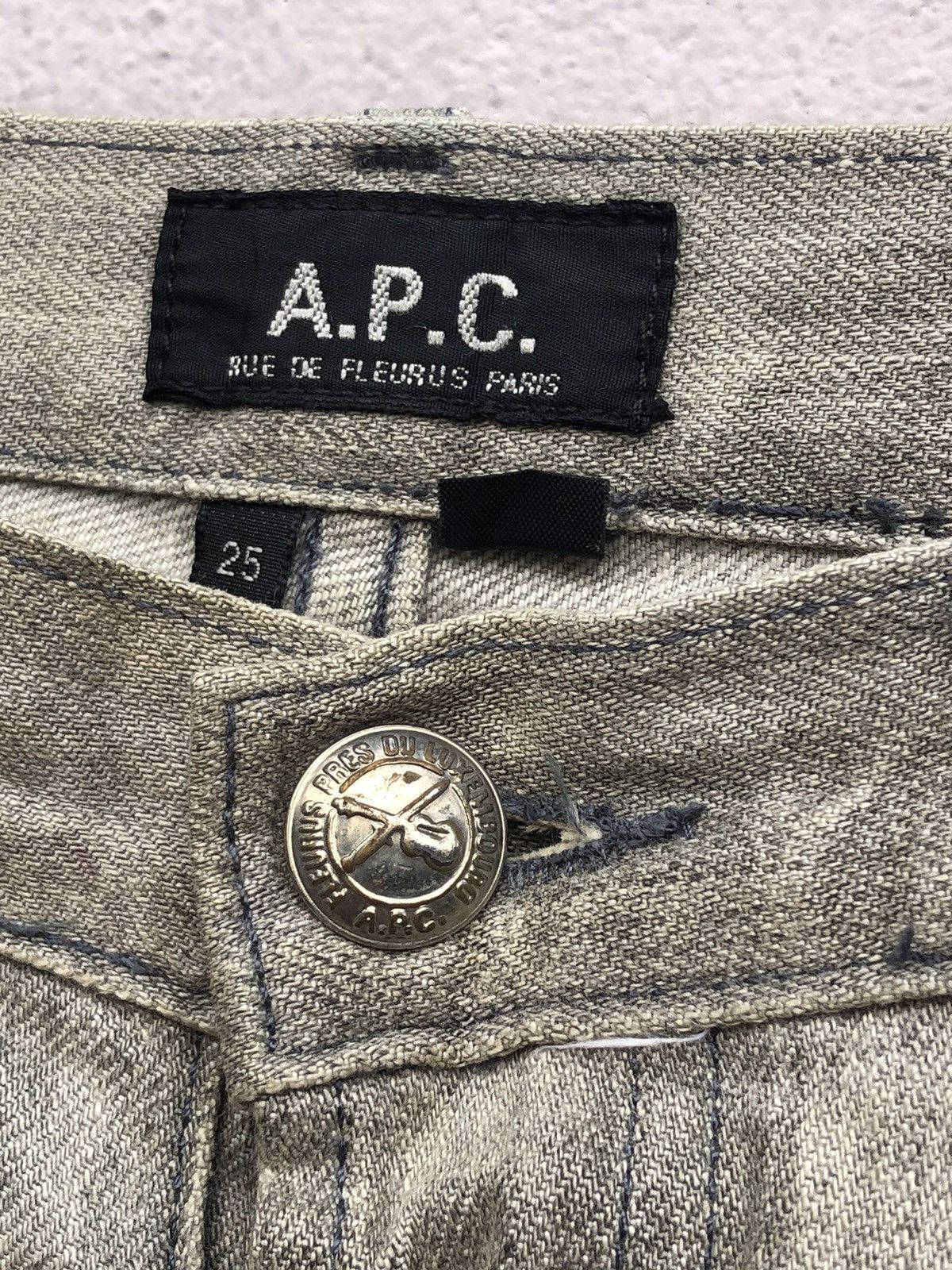 A.P.C. APC Bleach Style Jeans Size US 29 - 8 Thumbnail
