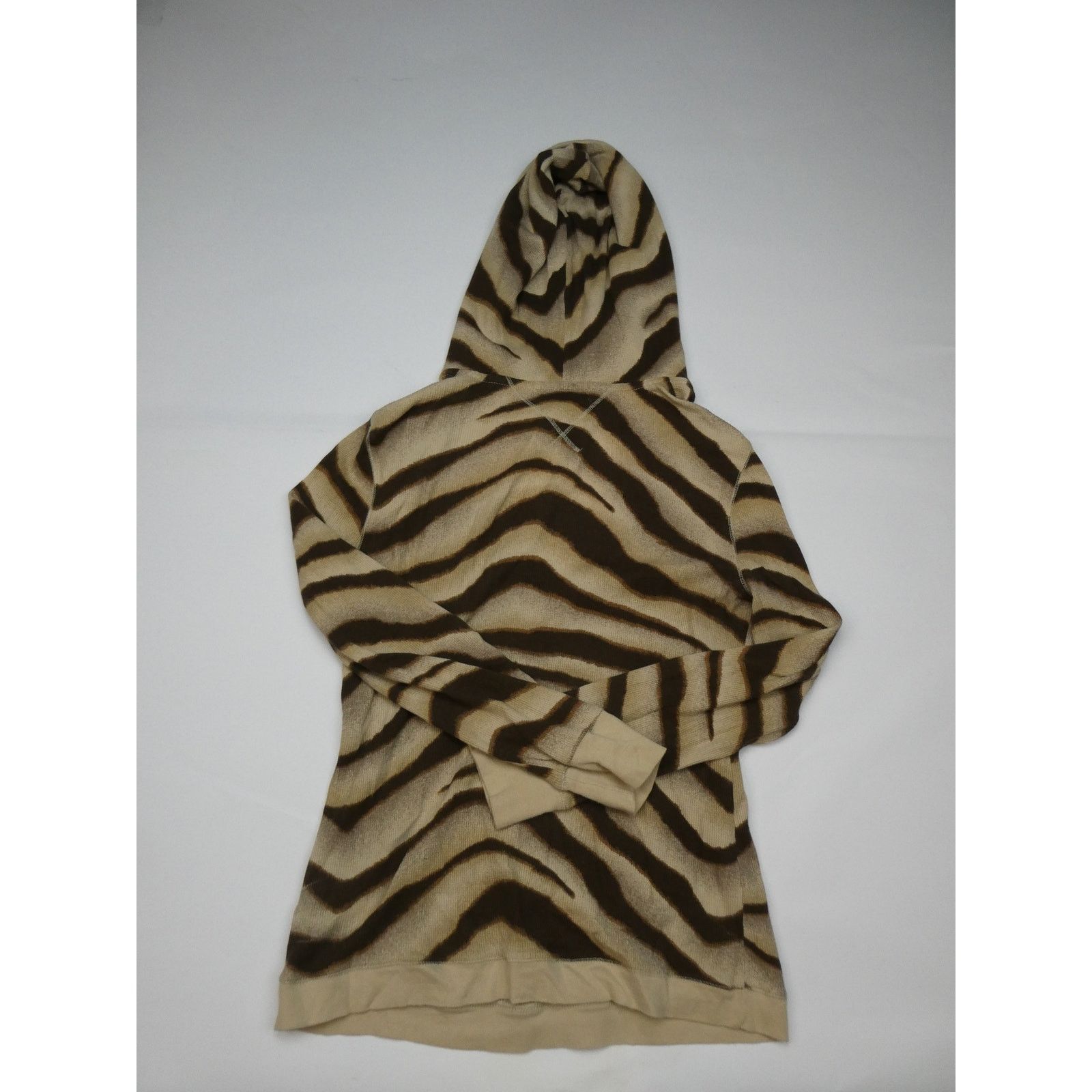 Lauren Ralph Lauren Lauren Ralph Lauren animal print hooded shirt, medium, brown Size M / US 6-8 / IT 42-44 - 2 Thumbnail