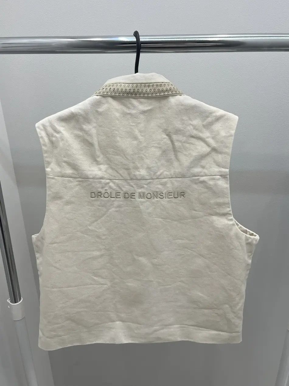 Drole De Monsieur Drole De Monsieur Cotton Vest Size US M / EU 48-50 / 2 - 2 Thumbnail