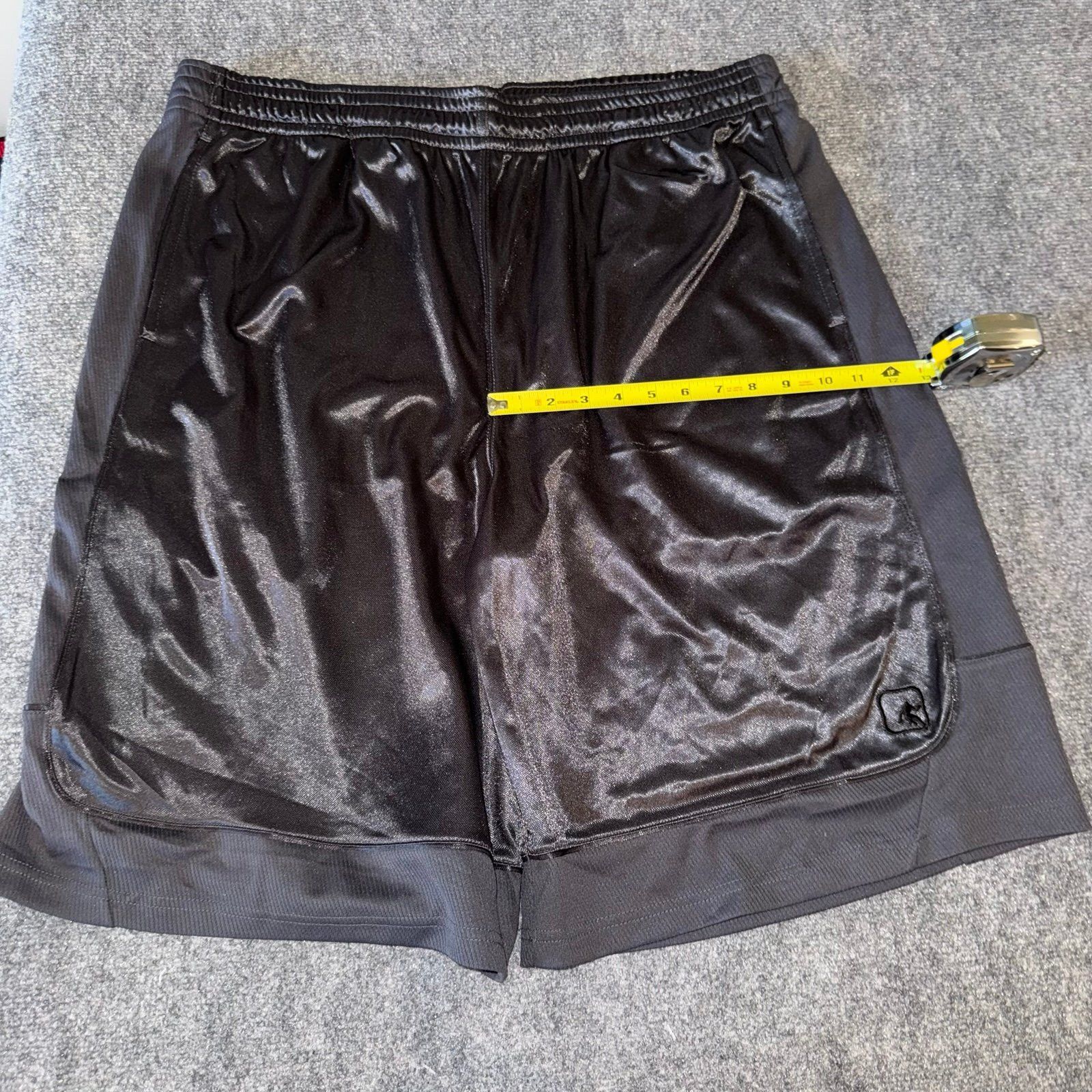 JW Anderson AND1 Dark Gray Dazzle Baggy Hoop Shorts Mens 2XL Rare Size US 40 / EU 56 - 7 Thumbnail