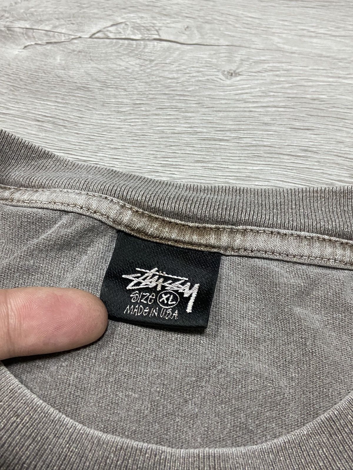 Stussy Stussy SS N4 USA vintage 1990 t-shirt big logo Y2K Size US XL / EU 56 / 4 - 3 Thumbnail