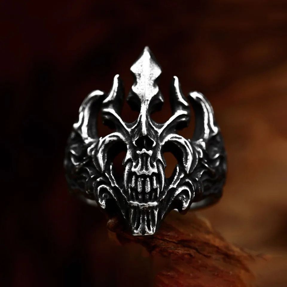 Japanese Brand × Jewelry × Vintage Movie Skull Ring Size ONE SIZE - 2 Thumbnail