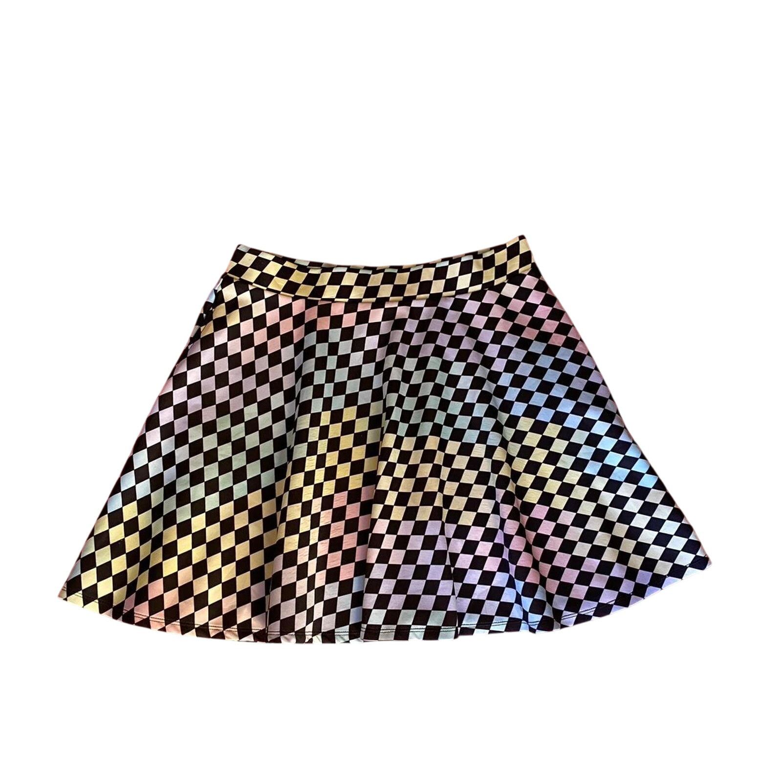 Hot Topic Punk checkered skater skirt Size 26" / US 2 / IT 38 - 1 Thumbnail