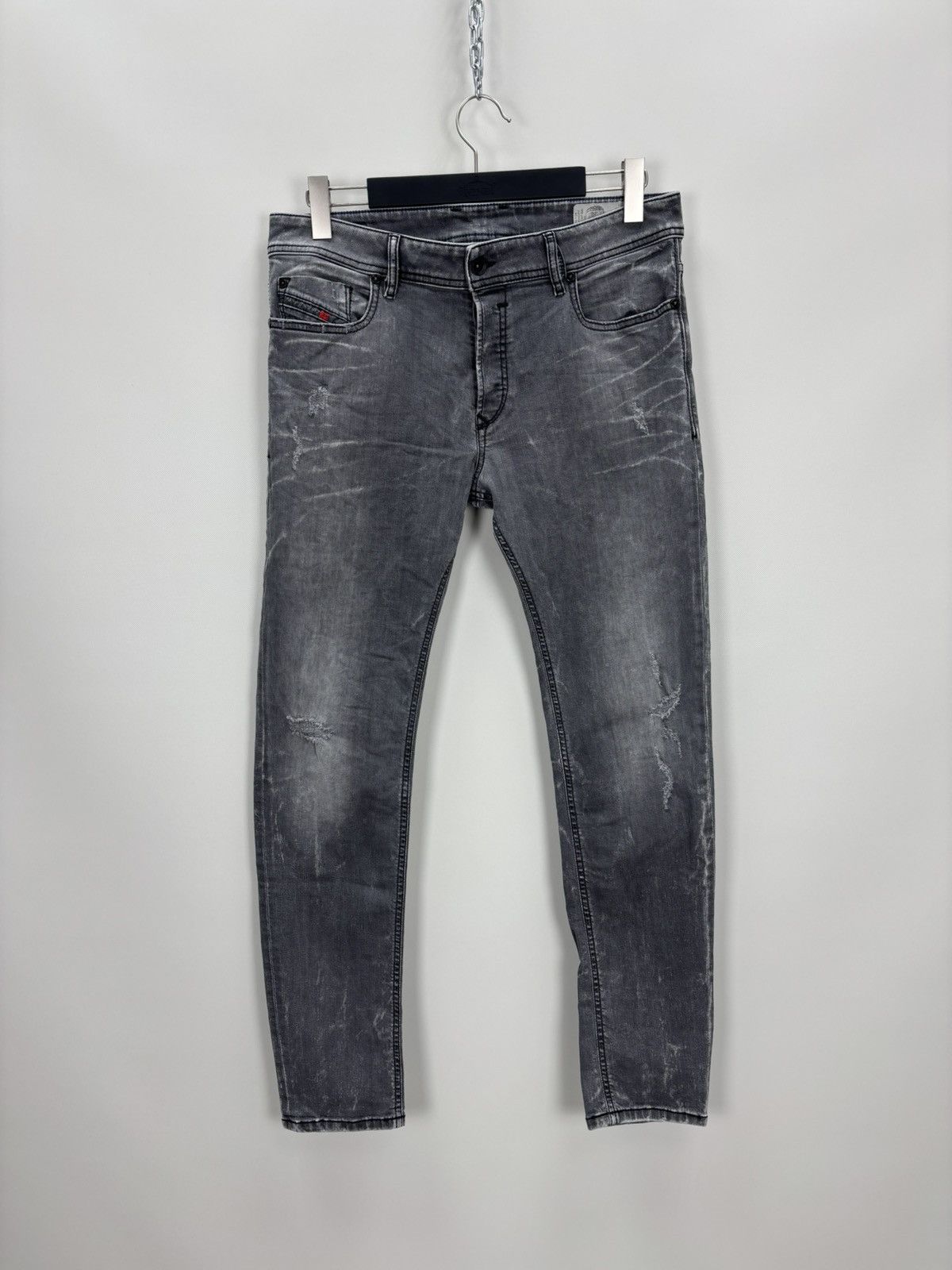 Diesel Mens jeans Diesel Size 34 Color Gray Size US 34 / EU 50 - 1 Thumbnail