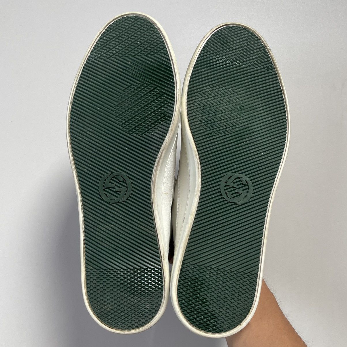 Gucci Gucci Ace Leather Sneakers Size US 8 / EU 41 - 8 Thumbnail