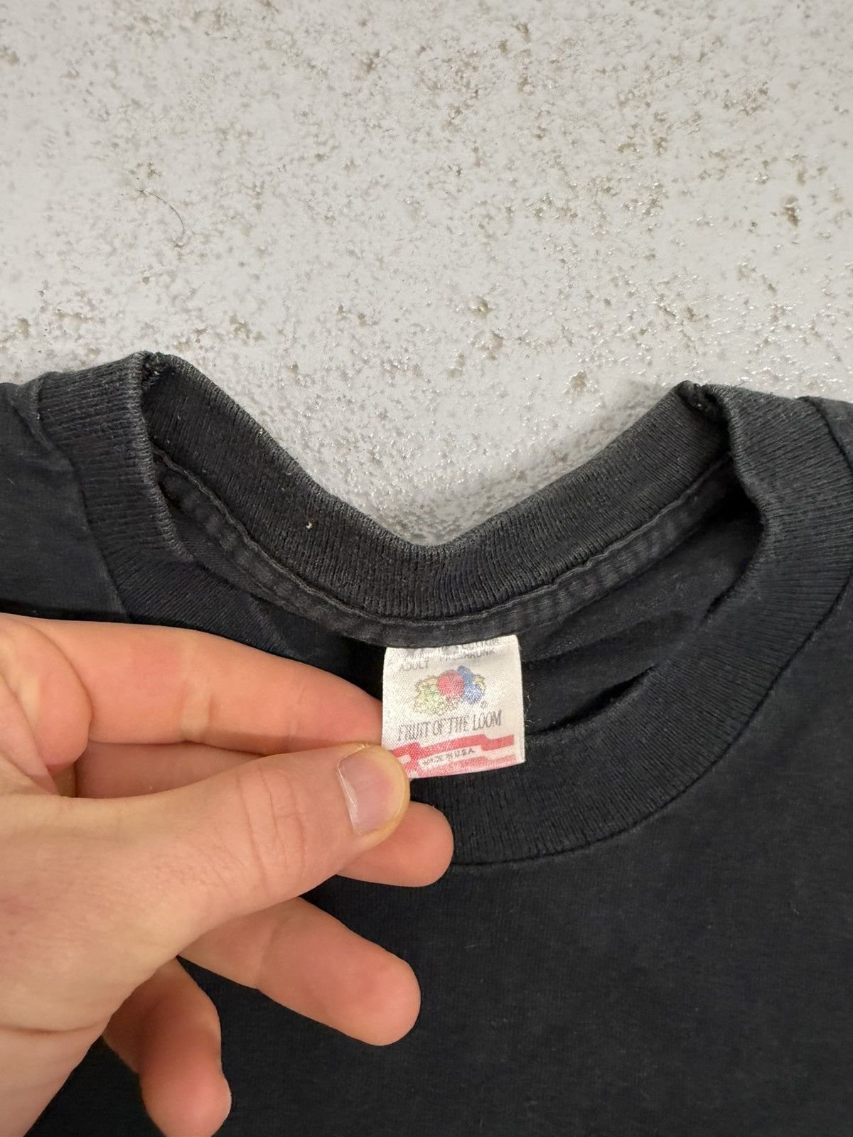 Band Tees Vintage 90s Bassline Records Promo Single Stitch T-Shirt Size US XL / EU 56 / 4 - 7 Thumbnail