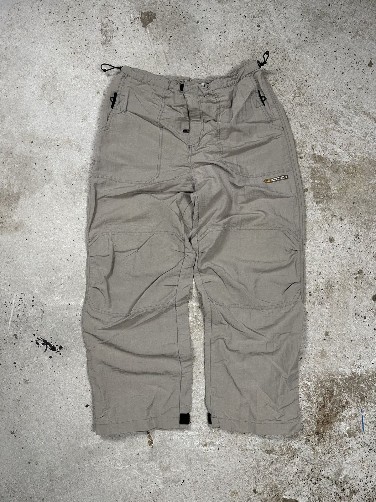 Reebok × Vintage Vintage Y2K Reebok Baggy Track Outdoor Pants Size US 33 - 1 Thumbnail