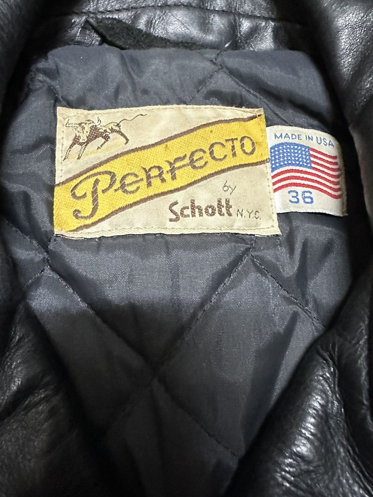 Schott Schott Perfector double colar jacket Size US M / EU 48-50 / 2 - 3 Thumbnail