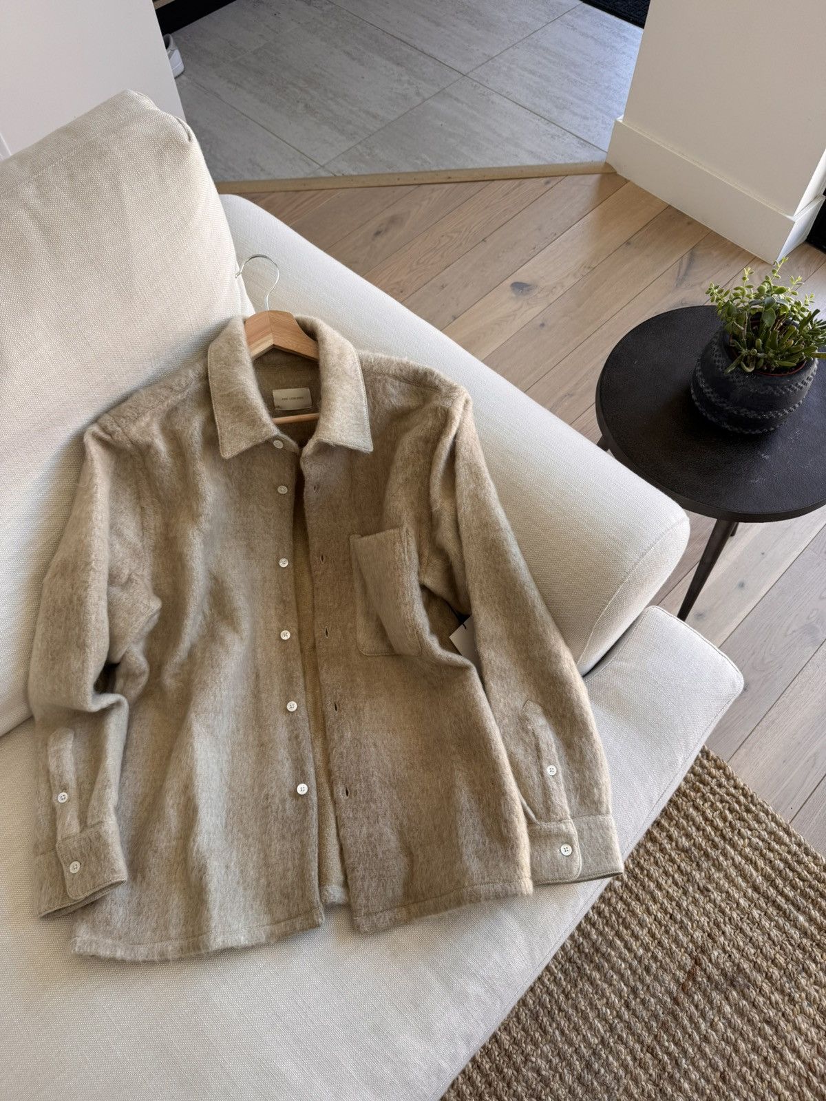 Aime Leon Dore Aime Leon Dore Mohair Overshirt (Medium) Size US M / EU 48-50 / 2 - 1 Thumbnail