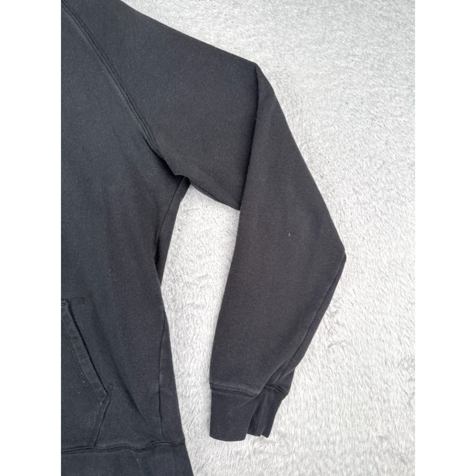 The North Face The North Face Hoodie Womens L Black Pullover Jersey Cotton Blend Logo Size L / US 10 / IT 46 - 2 Thumbnail