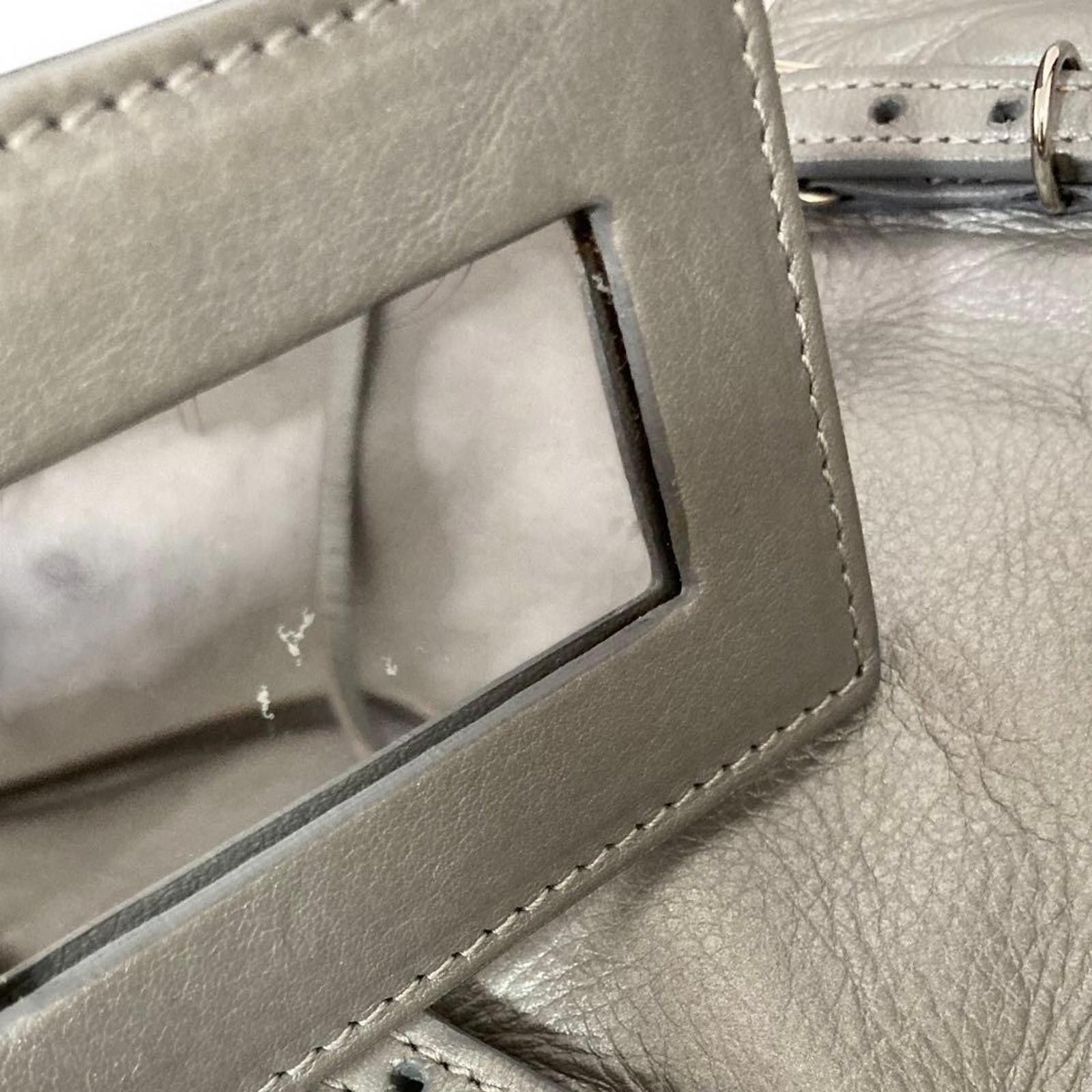 Balenciaga Balenciaga - Classic Silver Leather Tote Bag Size ONE SIZE - 7 Thumbnail