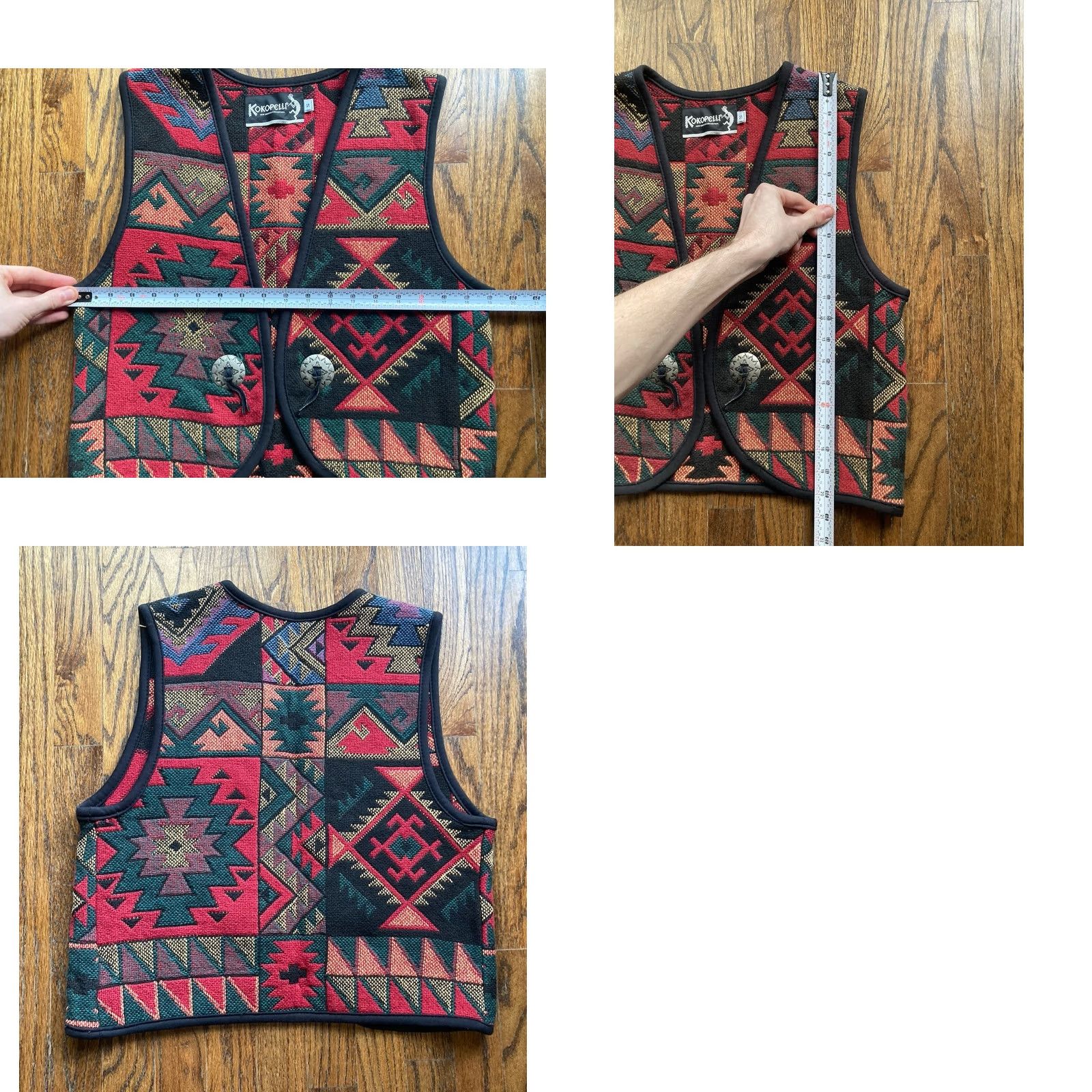 Vintage Vintage Kokopelli Womens Small Southwestern New Mexico Art To Wear Knit Vest Size S / US 4 / IT 40 - 8 Thumbnail