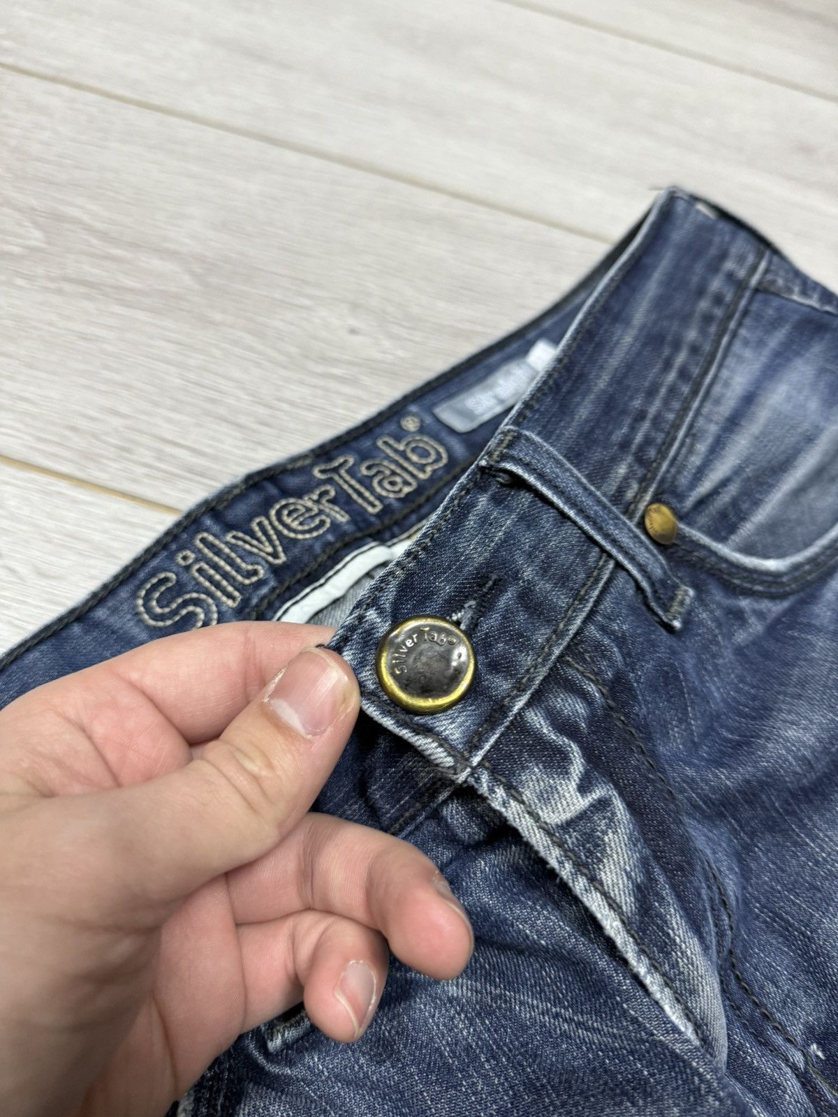 Levi's Levis Silver tab vintage denim pants jeans Size US 33 - 5 Thumbnail