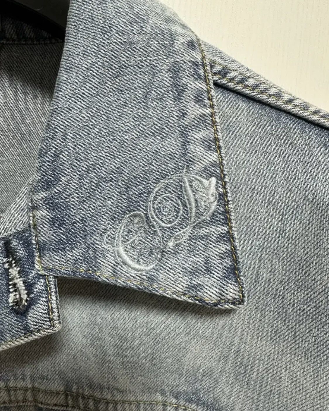 Dior Dior Homme Christian Dior Back Washed Denim Jacket Size US M / EU 48-50 / 2 - 4 Thumbnail