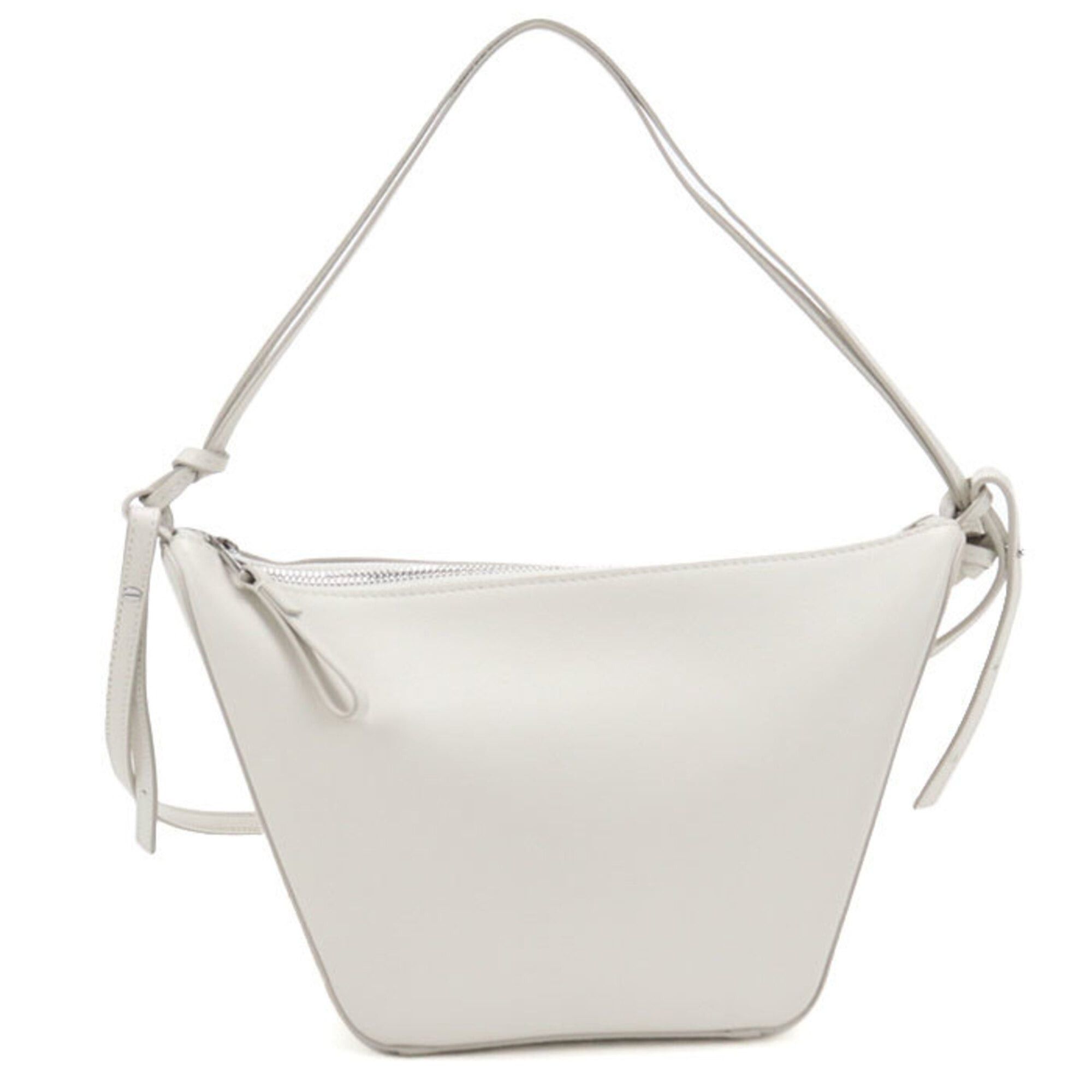 Loewe LOEWE (Loewe) Shoulder Bag, Hobo Bag Mini, 2-Way, Hammock, Women's, White Size ONE SIZE - 1 Thumbnail