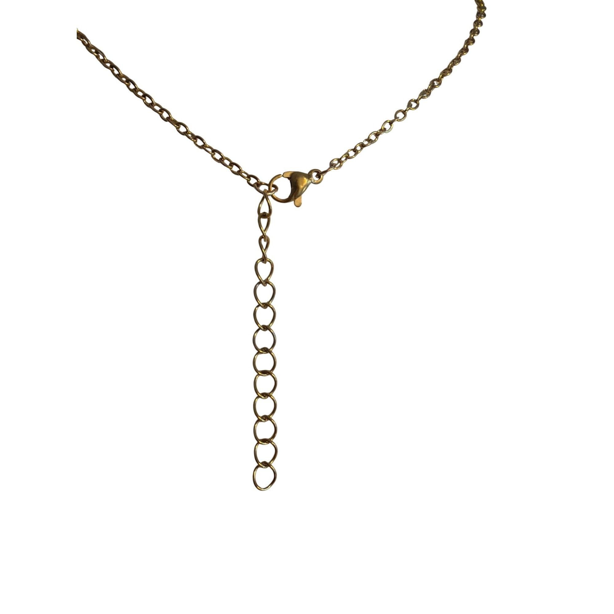 Other Gold Tone Reputation Taylor Script Script Pendant Necklace A Size ONE SIZE - 4 Thumbnail