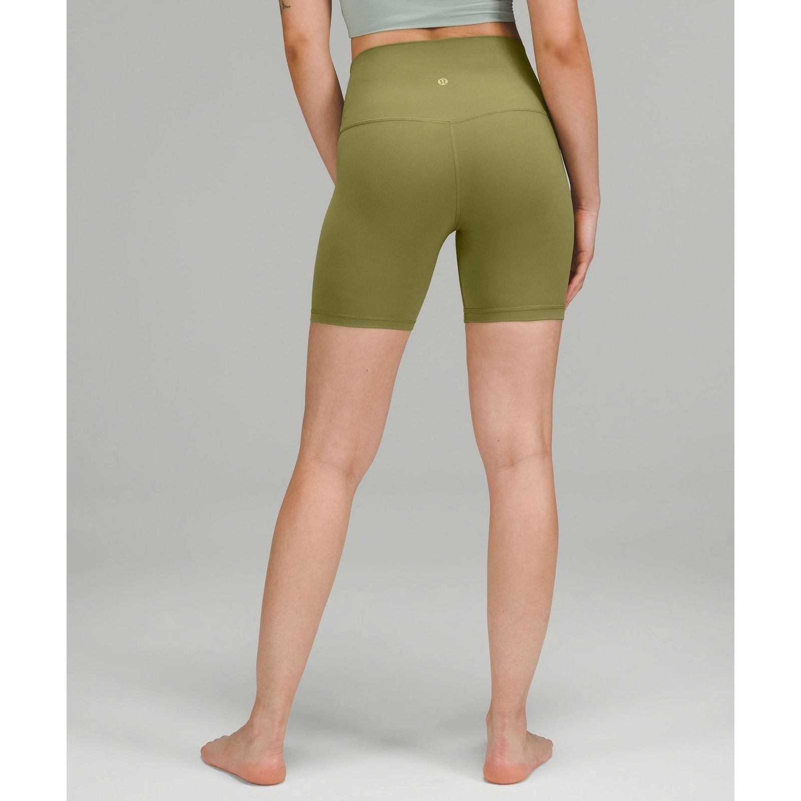 Lululemon Lululemon | Green Align High-Rise Shorts | Size 0 Size 25" / US 0 / IT 36 - 3 Thumbnail
