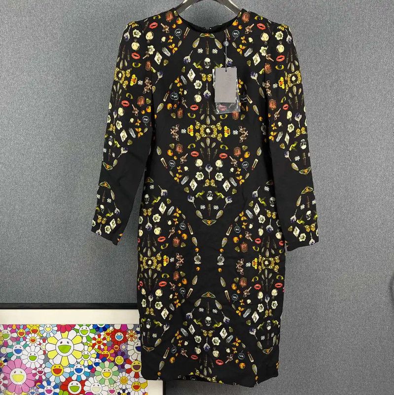 Alexander McQueen Alexander McQueen Multi-Color Women's Dress 0089 Size M / US 6-8 / IT 42-44 - 1 Thumbnail