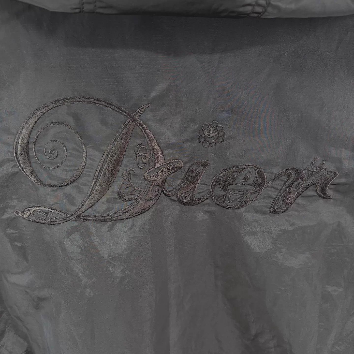 Dior Dior Olive Green Embroidered Logo Hooded Jacket 46 Size US S / EU 44-46 / 1 - 6 Thumbnail