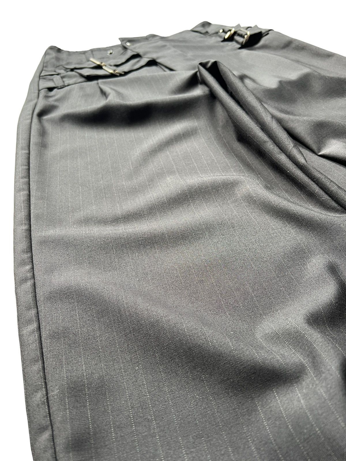 Designer GGD 🇯🇵 Wide Leg Asymmetrical Balloon Pants Yohji Style Size US 32 / EU 48 - 6 Thumbnail